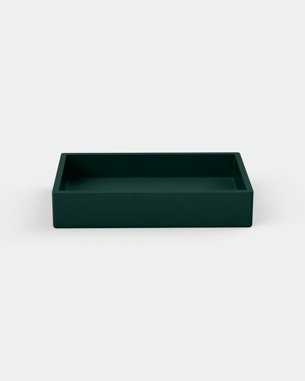 Nood Co Box Basin (Teal) - Above Counter Basin — Concrete