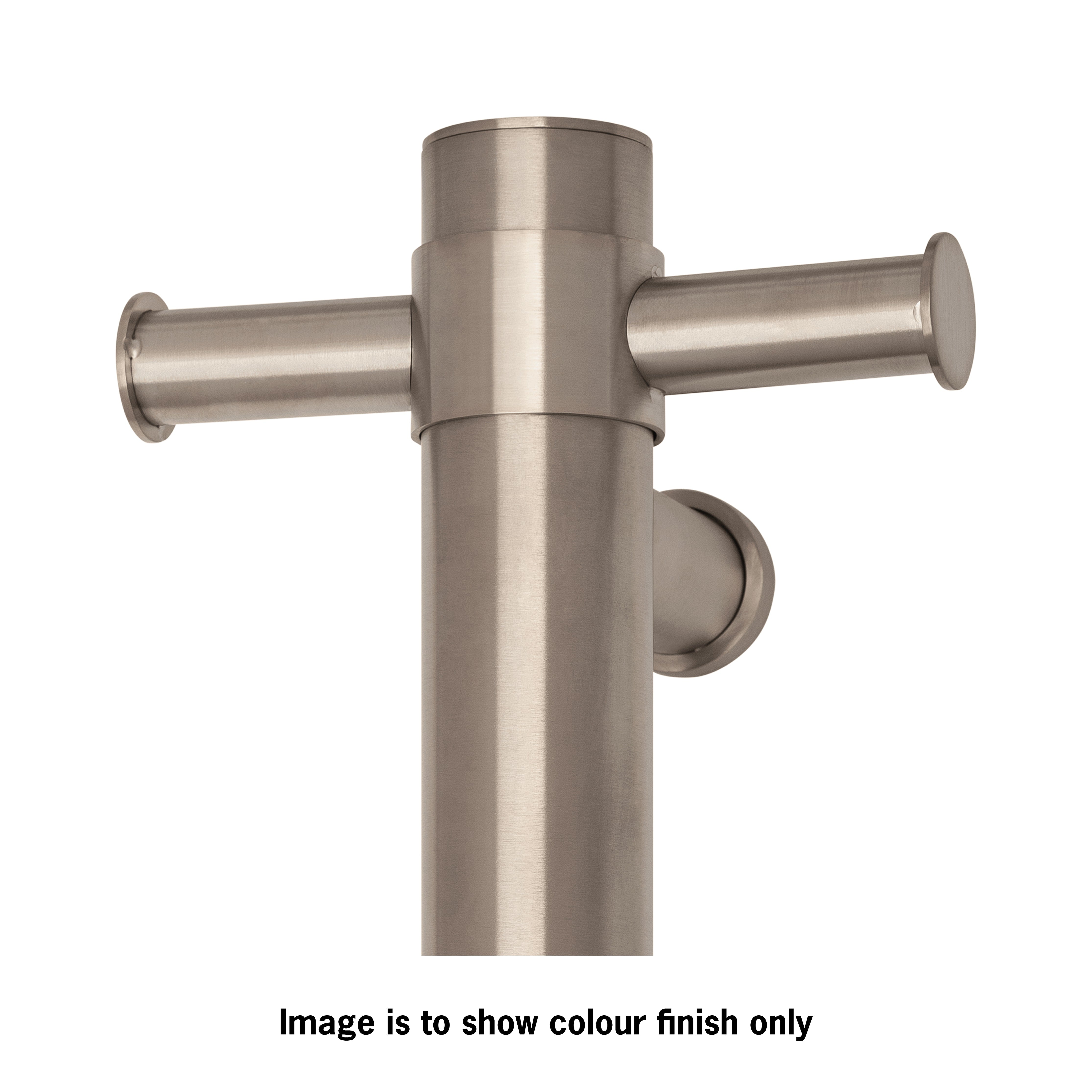 VTH900BN Brushed Nickel Vertical Heated Towel Rail