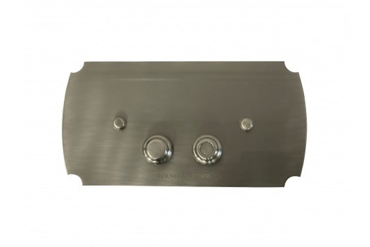 Claremont Brushed Nickel Flush Plate