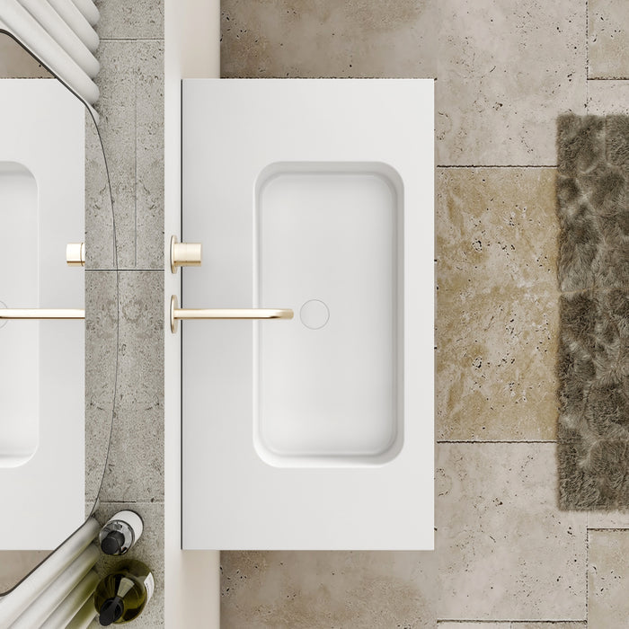 Capture Ensuite 750mm Wall Hung Vanity
