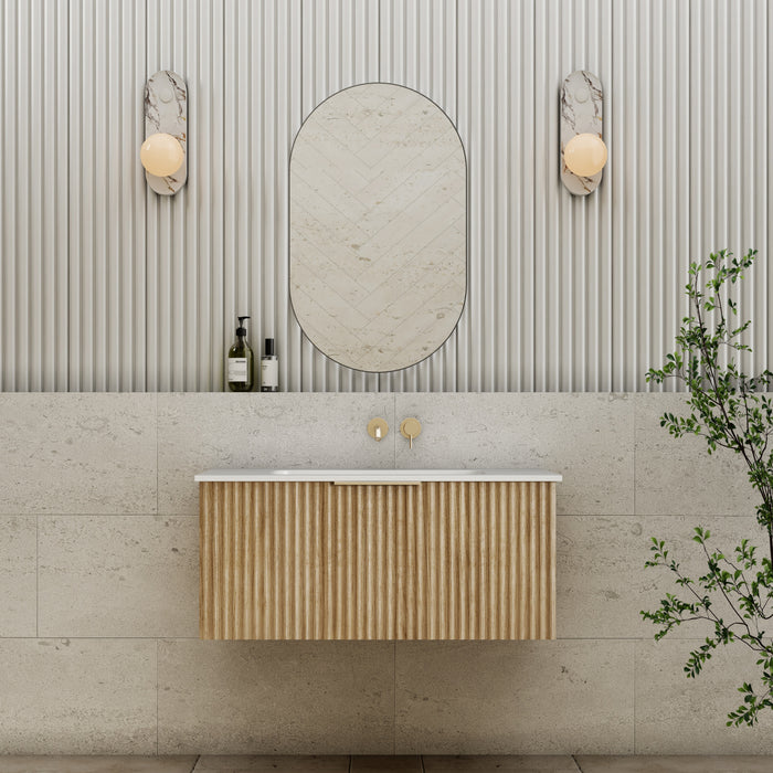 Capture Ensuite 900mm Wall Hung Vanity