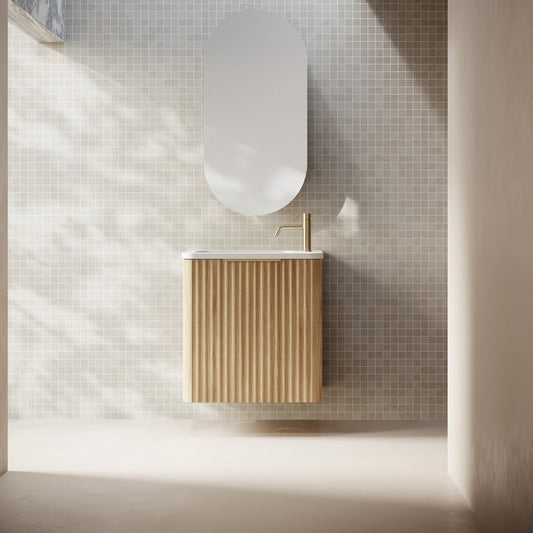 Gravity 500mm Small Space Wall Hung Vanity