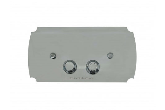 Claremont Chrome Flush Plate