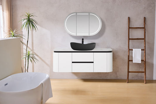 Devito Modern Wall Hung Vanity PVC Cabinet LK-MD1221W