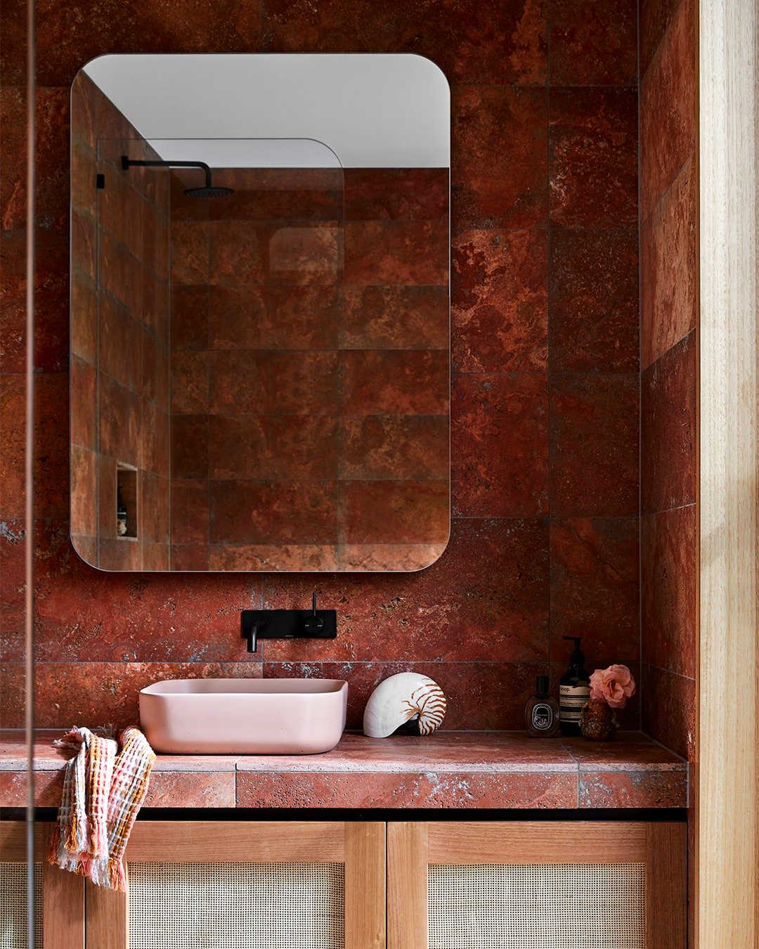 Cube Basin (Blush Pink)