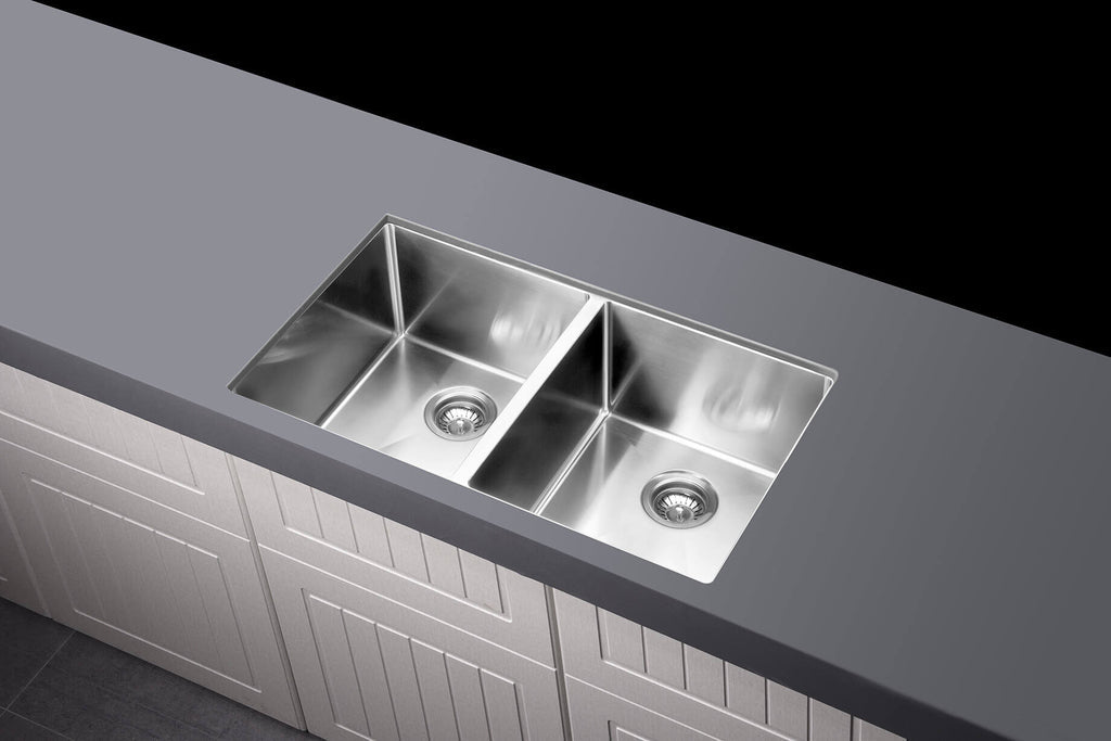 LAVELLO KITCHEN SINK - DOUBLE BOWL 760 X 440