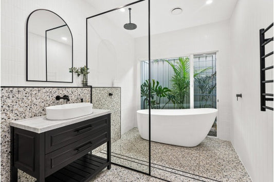 Fino 55 x 38 Gloss White Above Counter Fireclay Basin