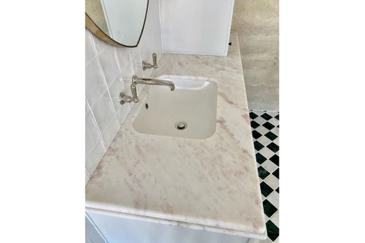 Fino Large 55 x 41 Under Counter Fireclay Basin - Matte White