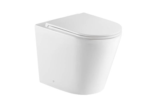 Fino WhisperFlush Gloss White Floor Pan with Thin Seat