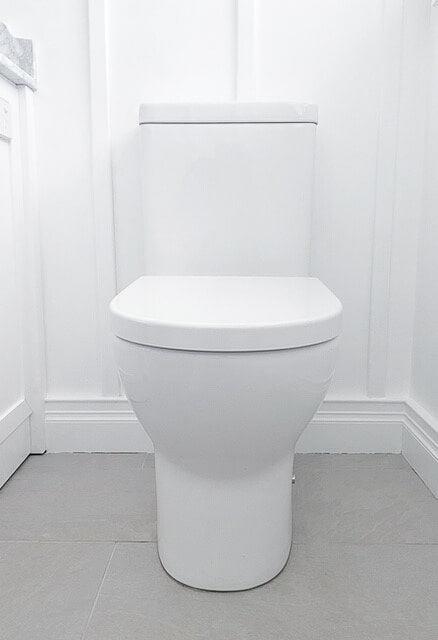 Hartley Close Coupled Back to Wall Toilet Suite with Soft Close Quick Release Seat