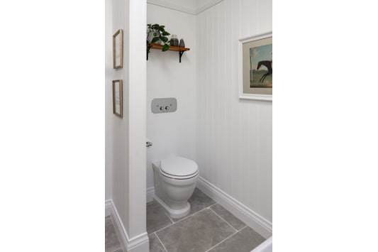 Claremont Chrome Flush Plate