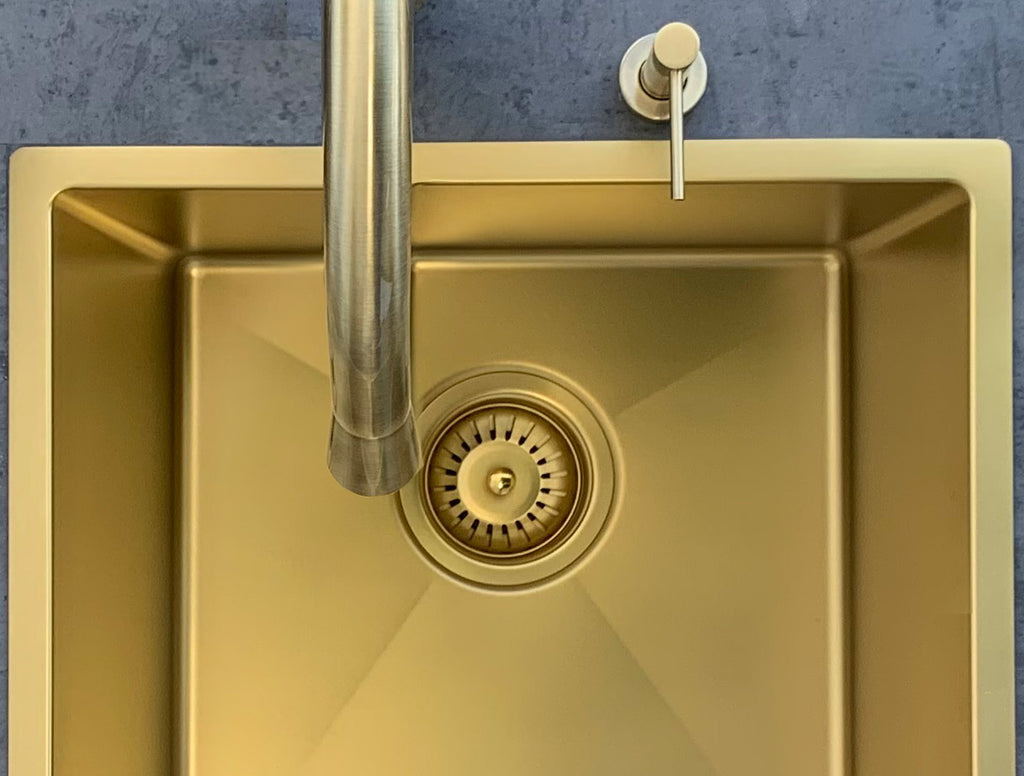 LAVELLO KITCHEN SINK - SINGLE BOWL 380 X 440 - PVD