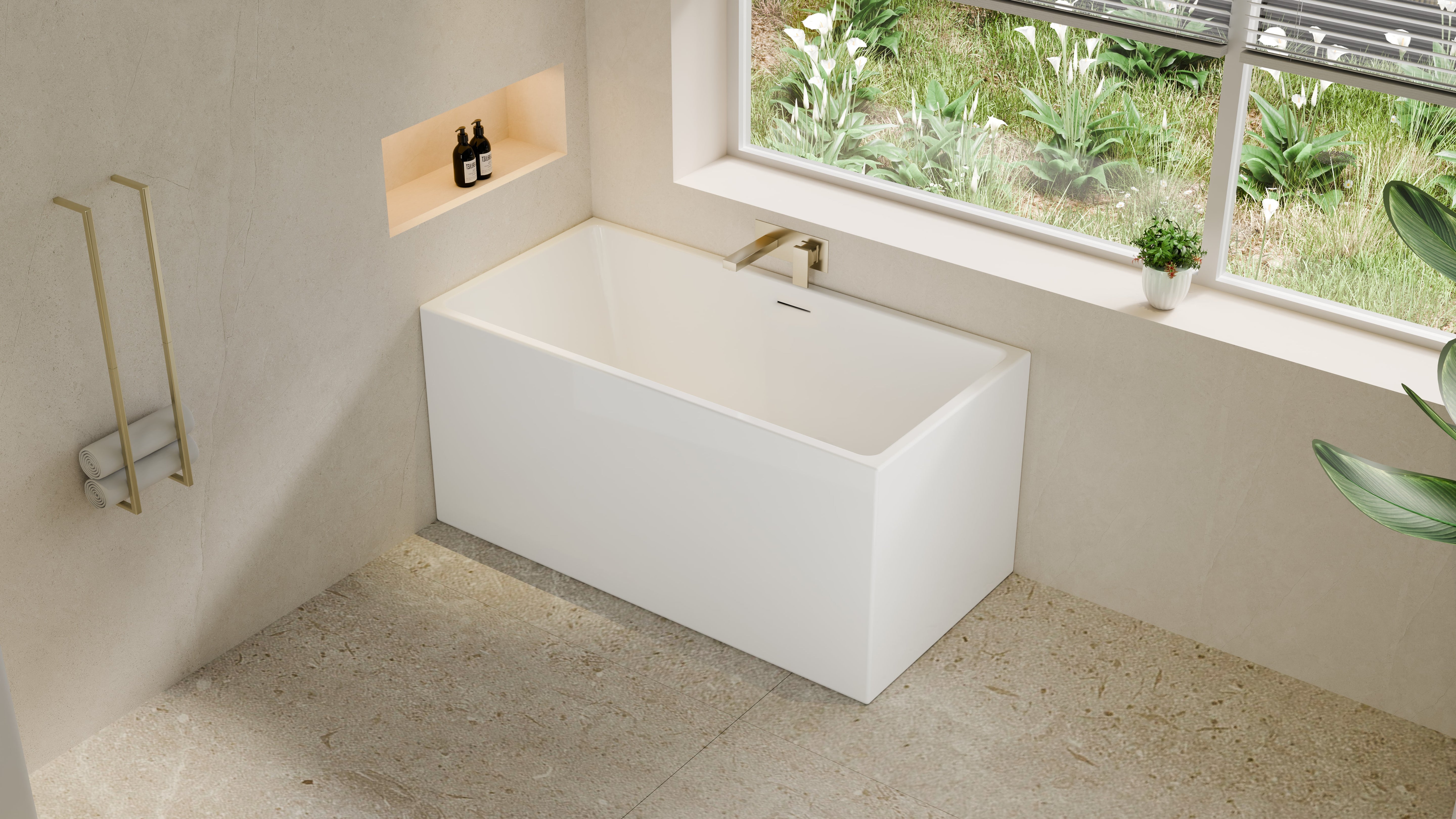 Crete Multifit Overflow Free Standing Bath LK-CR