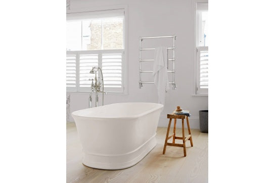 Mayer Liquid-Filled Heated Towel Rail - Chrome
