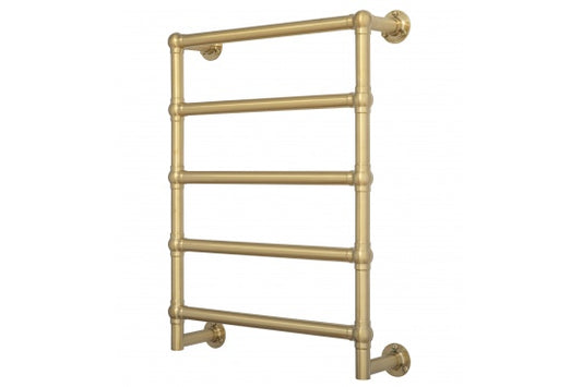 Mayer Liquid-Filled Heated Towel Rail - Brushed Brass
