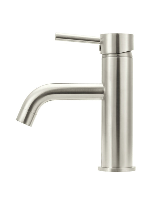 ROUND BASIN MIXER CURVED