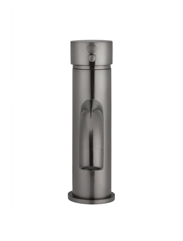 ROUND BASIN MIXER CURVED