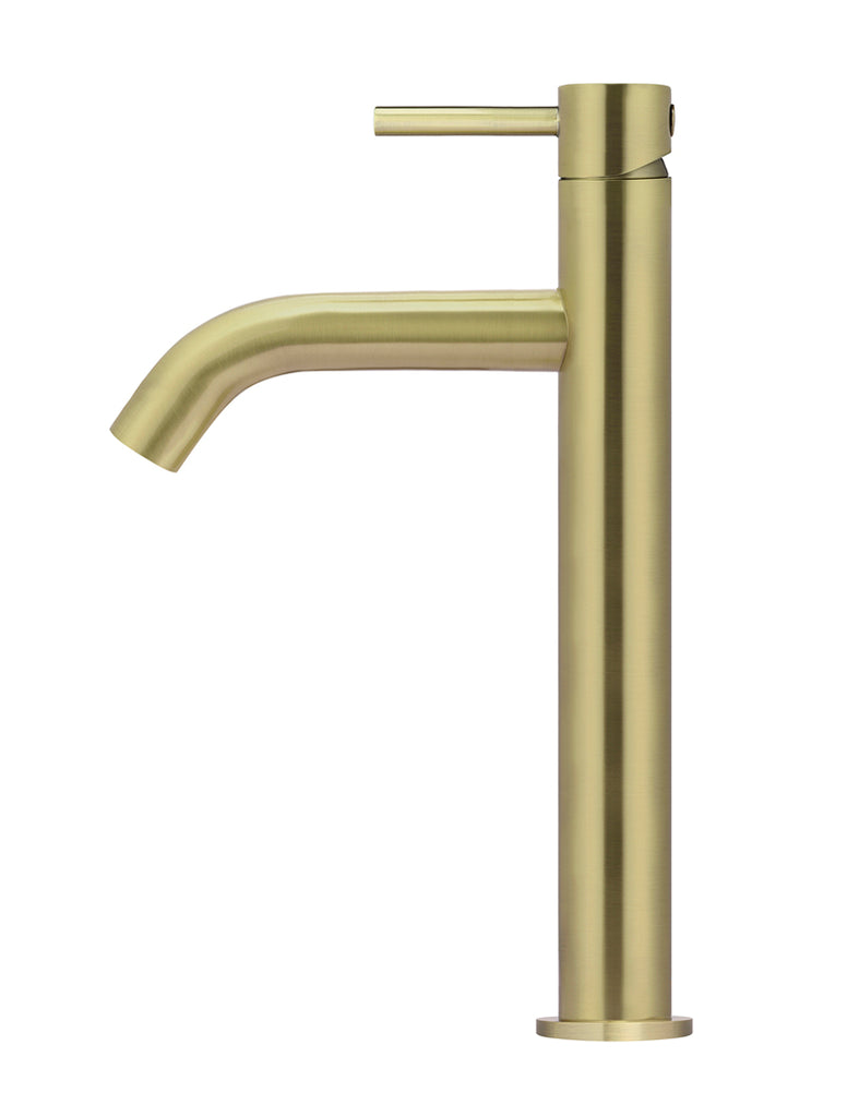 PICCOLA TALL BASIN MIXER TAP WITH 130MM SPOUT