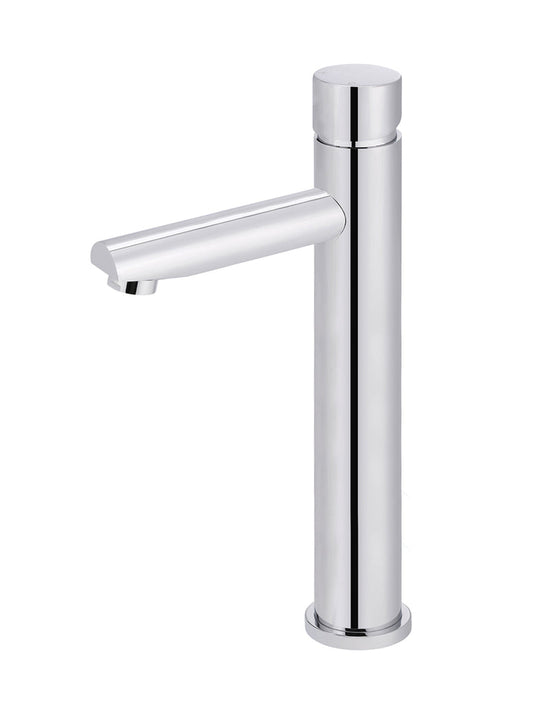 ROUND PINLESS TALL BASIN MIXER