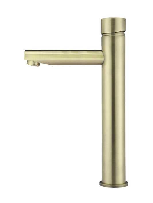 ROUND PINLESS TALL BASIN MIXER