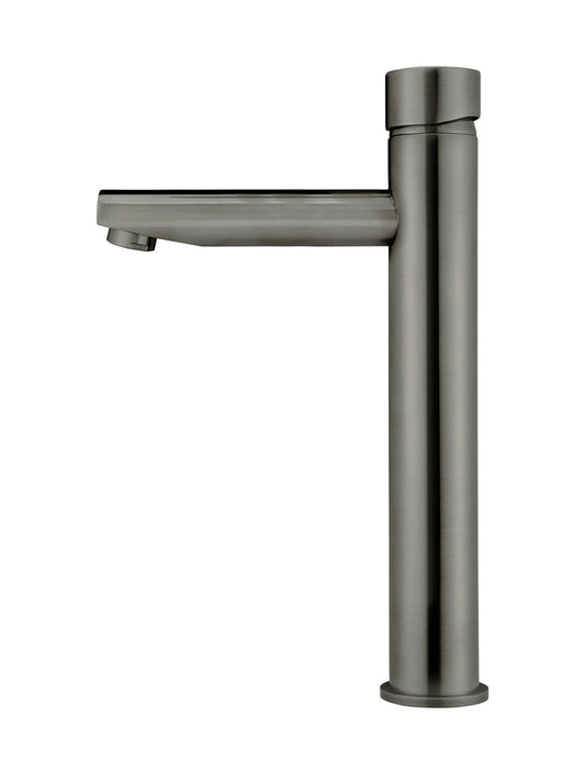 ROUND PINLESS TALL BASIN MIXER
