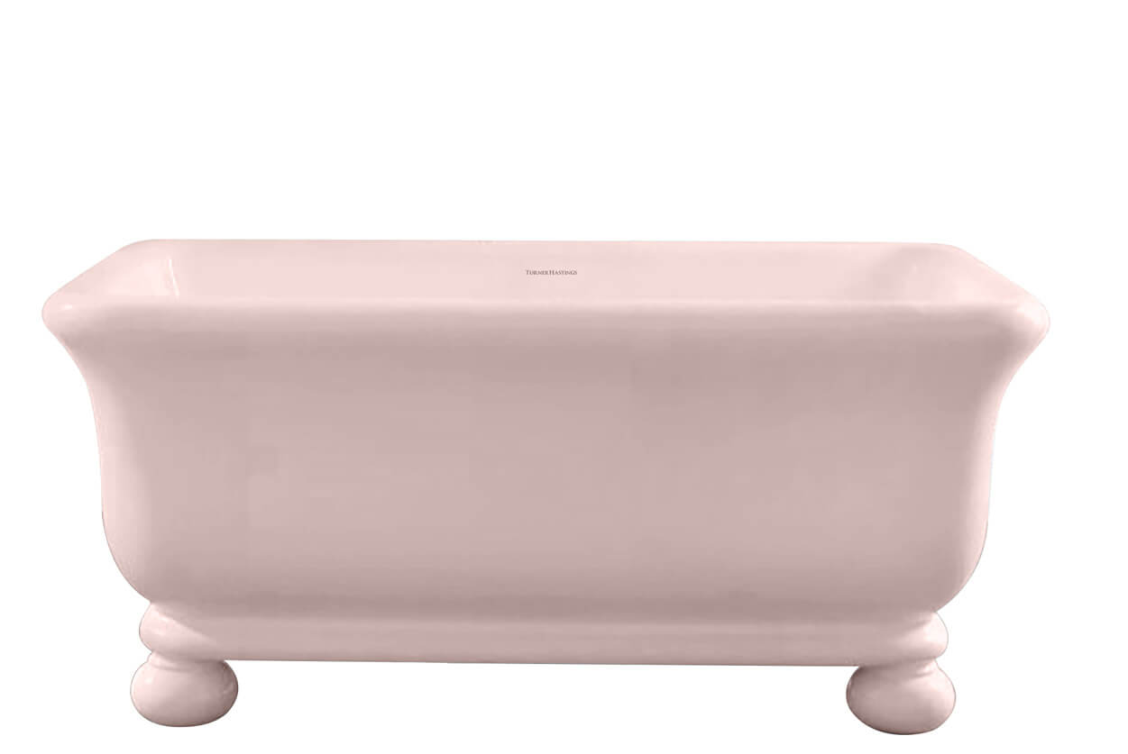 Kirkham 160 x 85 TitanCast Solid Surface Freestanding Bath with Ball Feet - Special Finish
