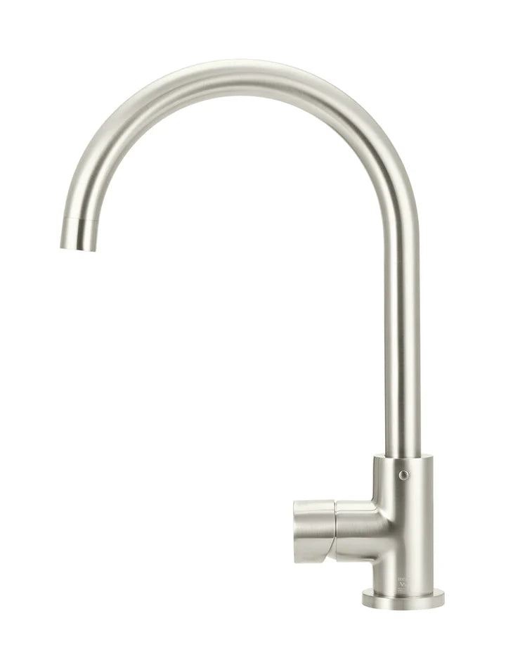 ROUND PICCOLA PULL OUT KITCHEN MIXER TAP