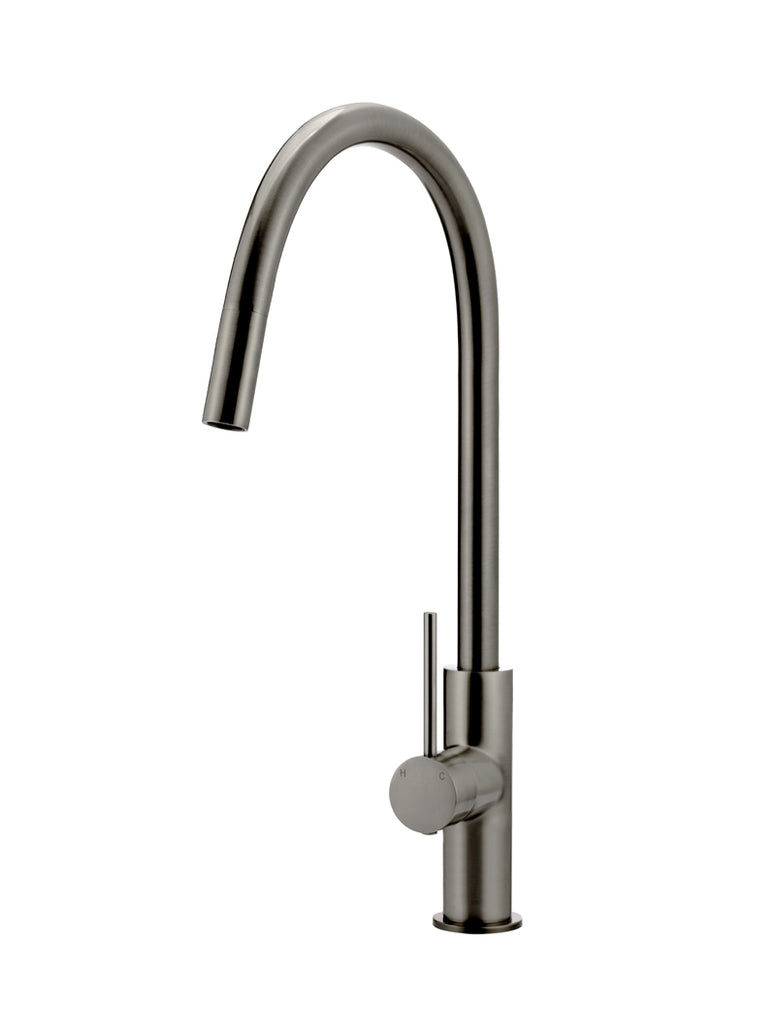 ROUND PICCOLA PULL OUT KITCHEN MIXER TAP