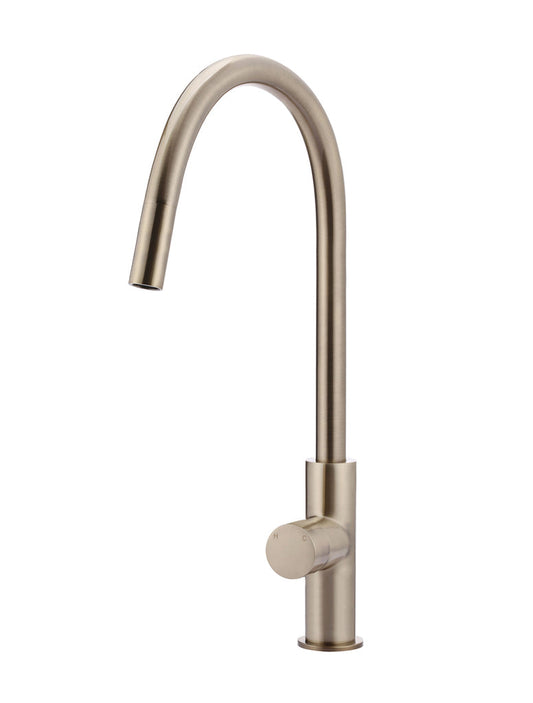 ROUND PINLESS PICCOLA PULL OUT KITCHEN MIXER TAP