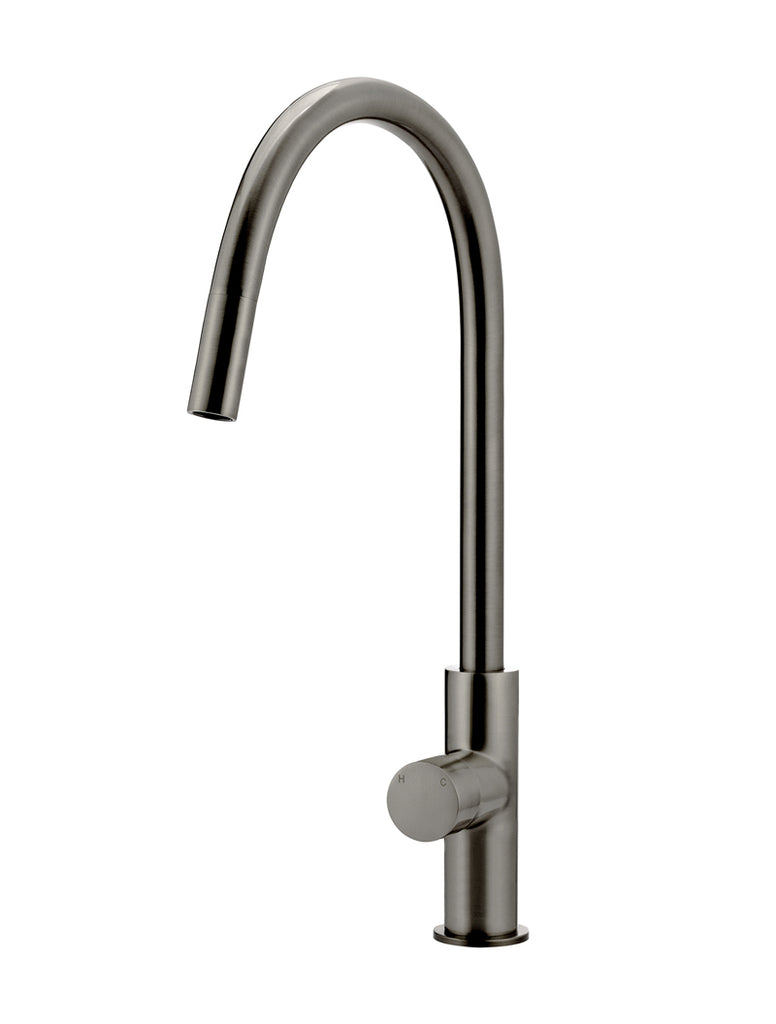 ROUND PINLESS PICCOLA PULL OUT KITCHEN MIXER TAP
