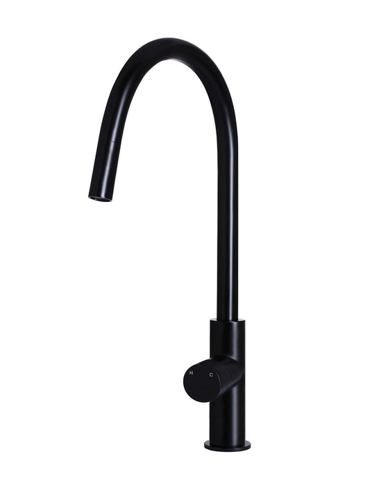 ROUND PINLESS PICCOLA PULL OUT KITCHEN MIXER TAP