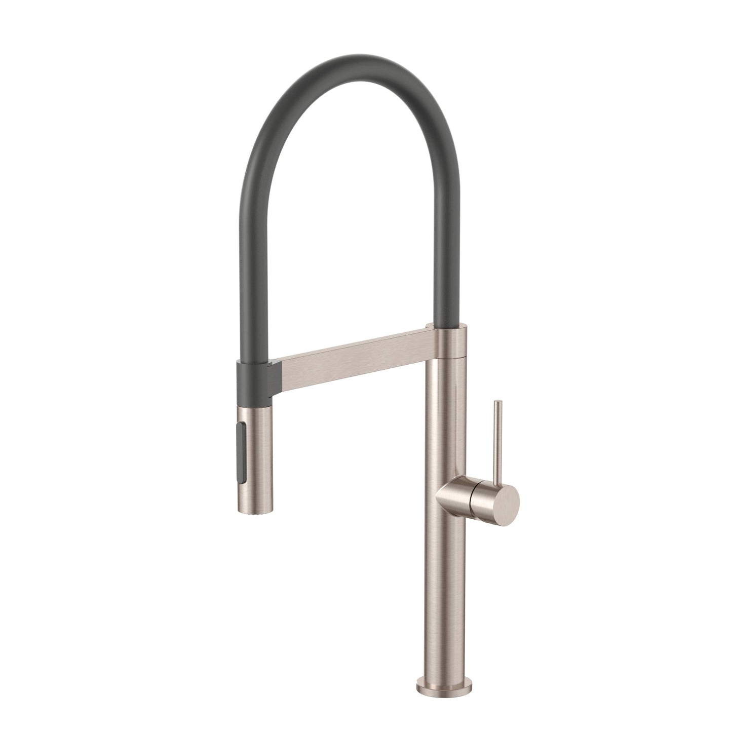 Pull Down Kitchen Mixer With Magnetic Dock - Champagne