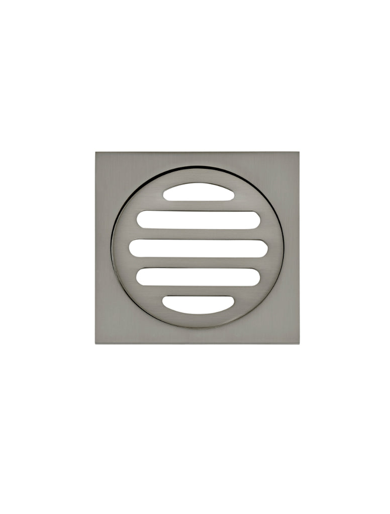 SQUARE FLOOR GRATE SHOWER DRAIN 80MM OUTLET