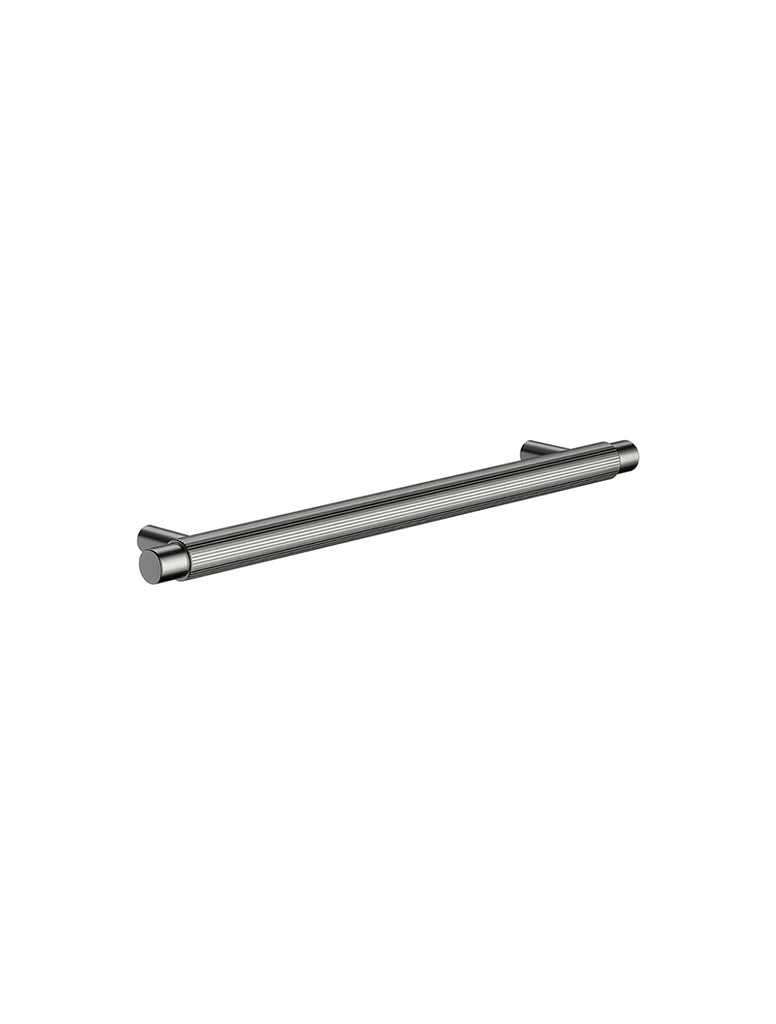 ÖPPEN ROUND PULL 200MM CABINET HANDLE (LINEAR KNURLED)
