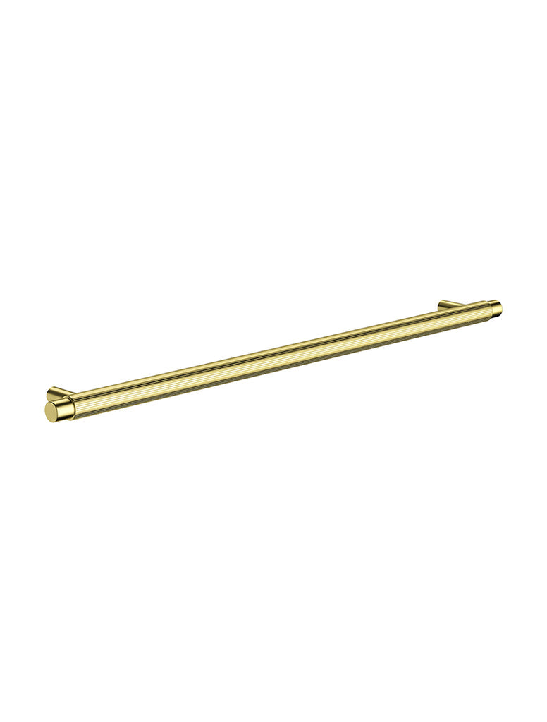 ÖPPEN ROUND PULL 328MM CABINET HANDLE (LINEAR KNURLED)