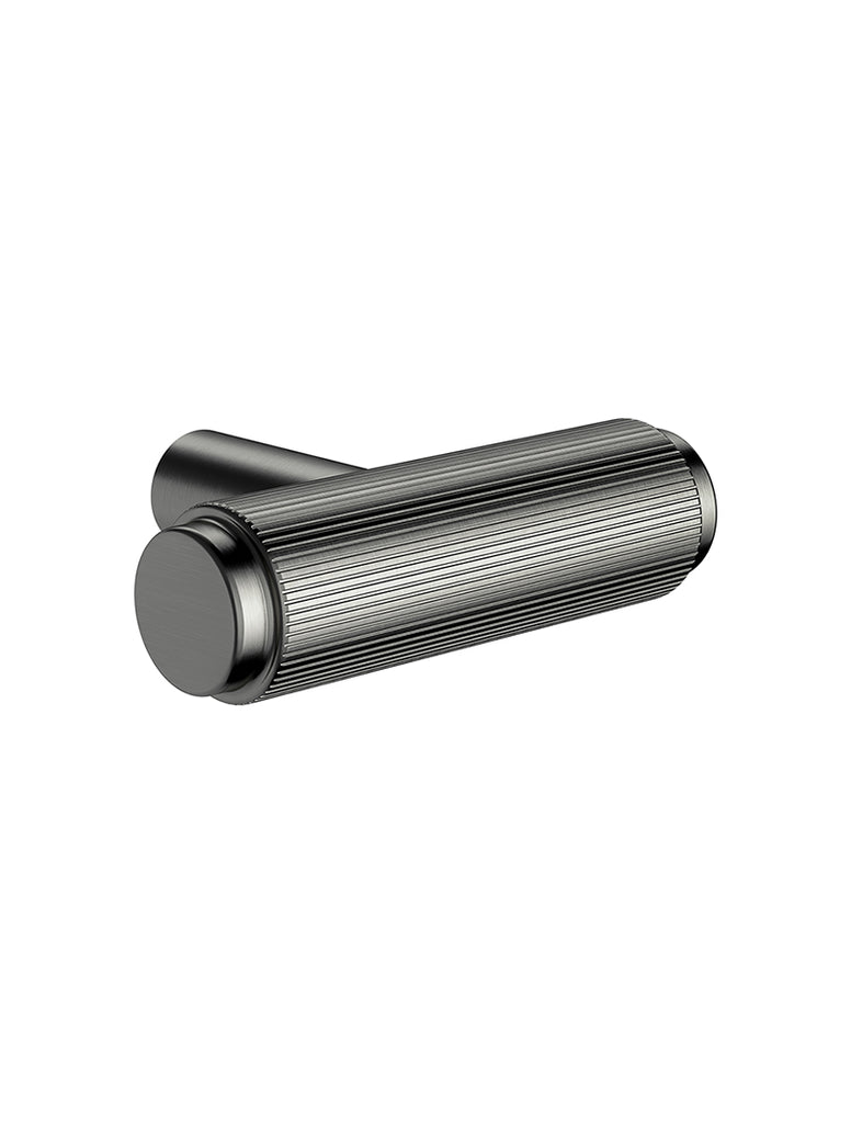 ÖPPEN T-PULL CABINET HANDLE (LINEAR KNURLED)