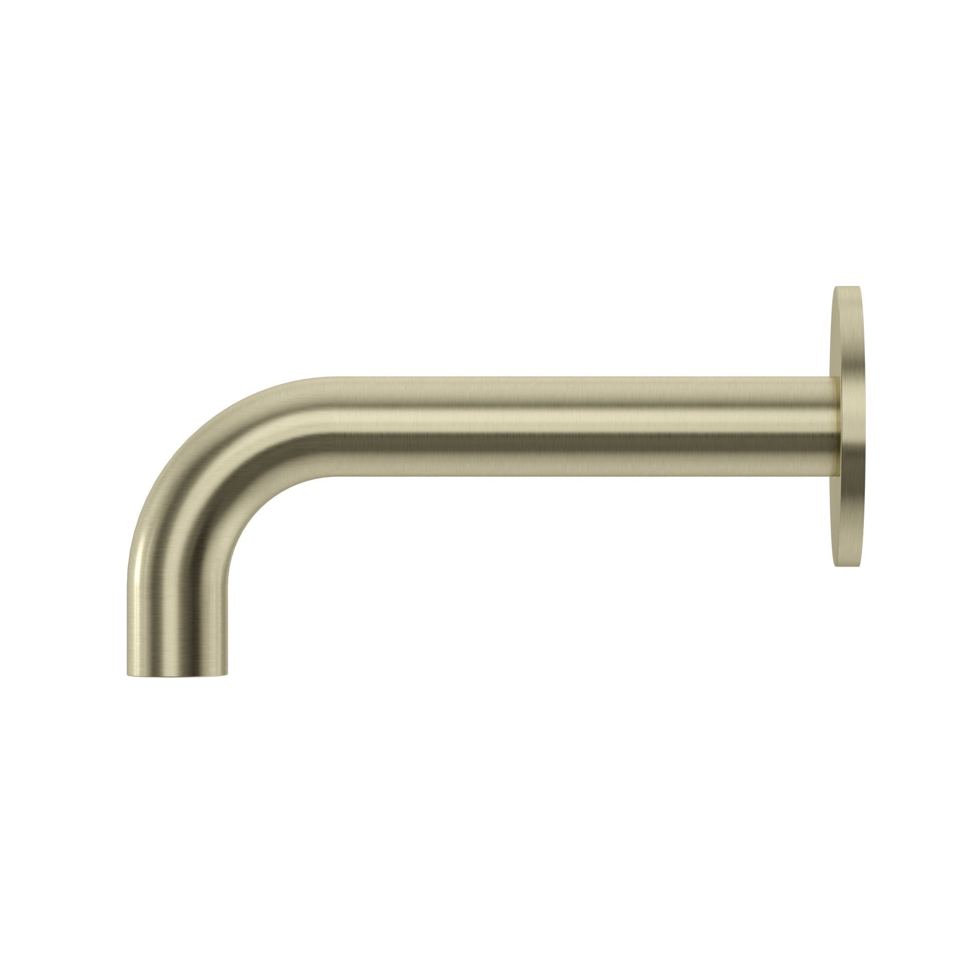 Universal Round Curved Spout 170mm - Tiger Bronze