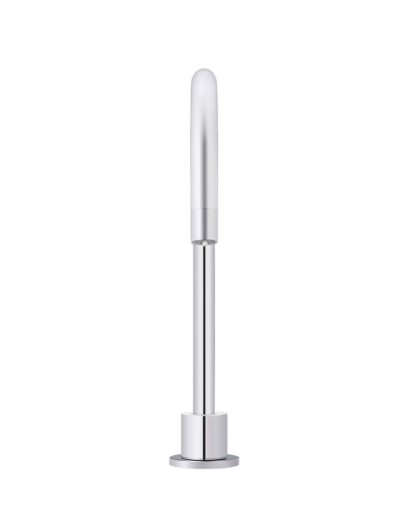 ROUND GOOSENECK HIGH-RISE SWIVEL HOB SPOUT