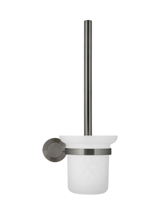 ROUND TOILET BRUSH & HOLDER