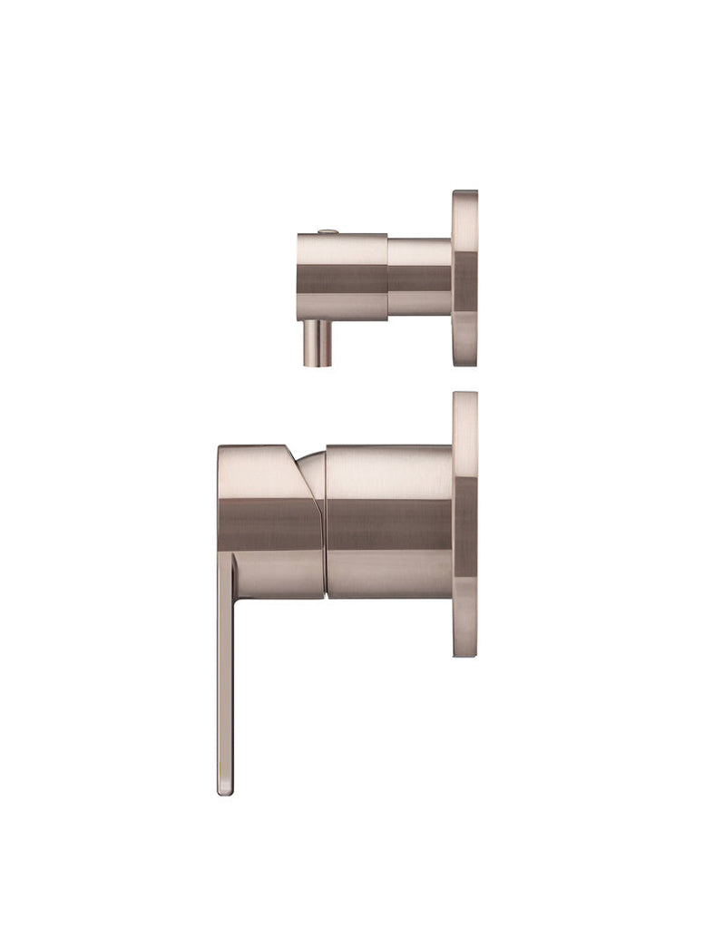 ROUND DIVERTER MIXER PADDLE HANDLE TRIM KIT (IN-WALL BODY NOT INCLUDED)