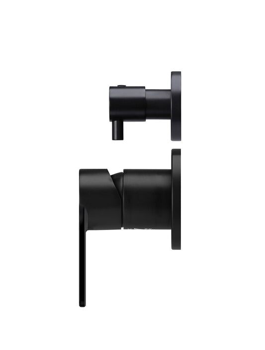 ROUND DIVERTER MIXER PADDLE HANDLE TRIM KIT (IN-WALL BODY NOT INCLUDED)