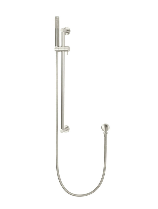 ROUND HAND SHOWER ON RAIL COLUMN