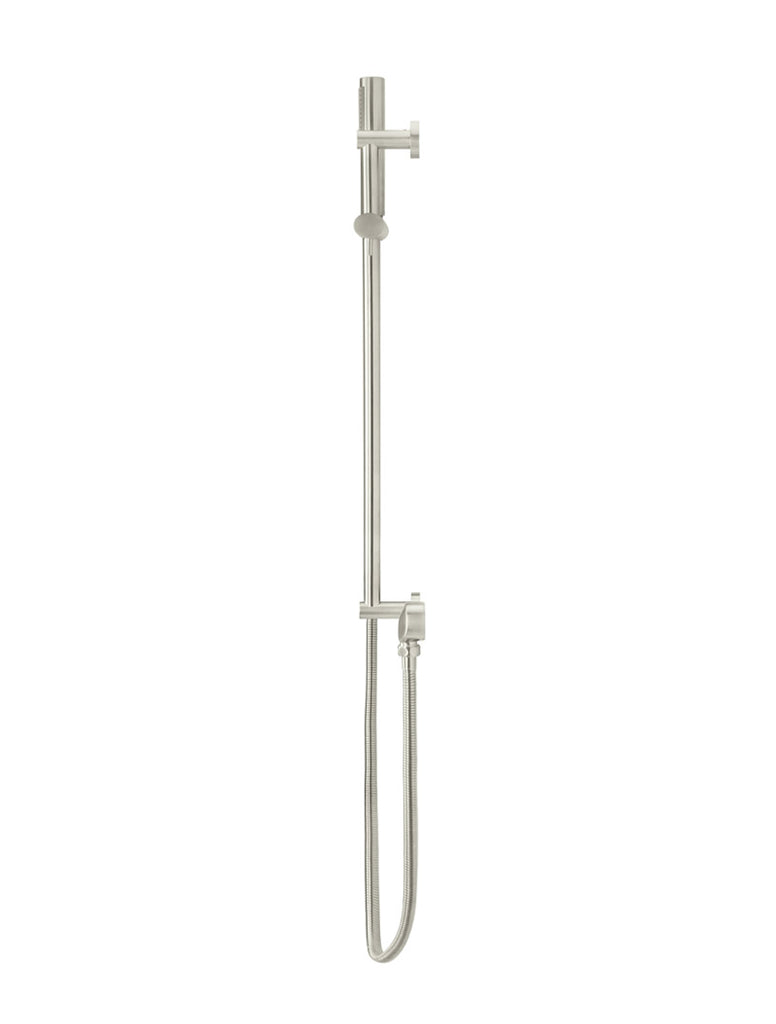 ROUND HAND SHOWER ON RAIL COLUMN