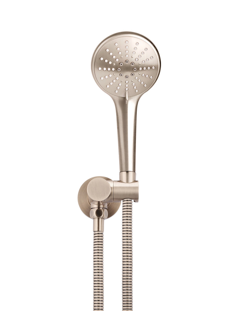 ROUND HAND SHOWER ON SWIVEL BRACKET