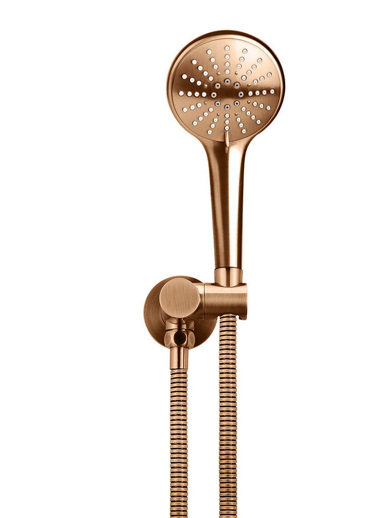 ROUND HAND SHOWER ON SWIVEL BRACKET