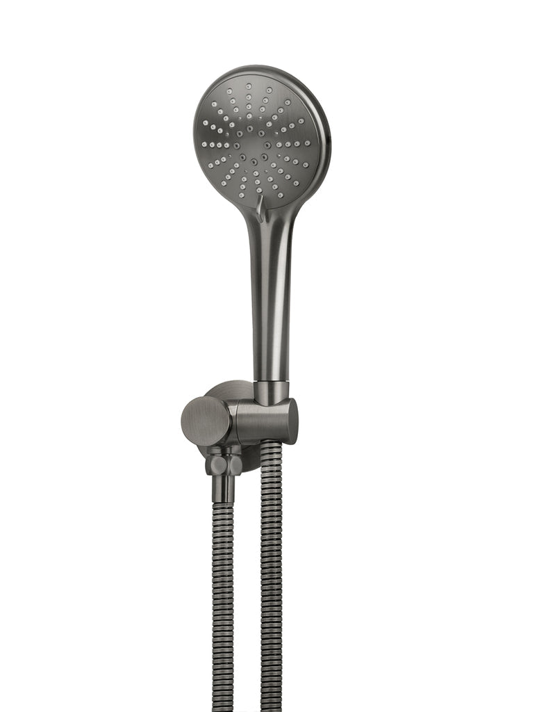 ROUND HAND SHOWER ON SWIVEL BRACKET