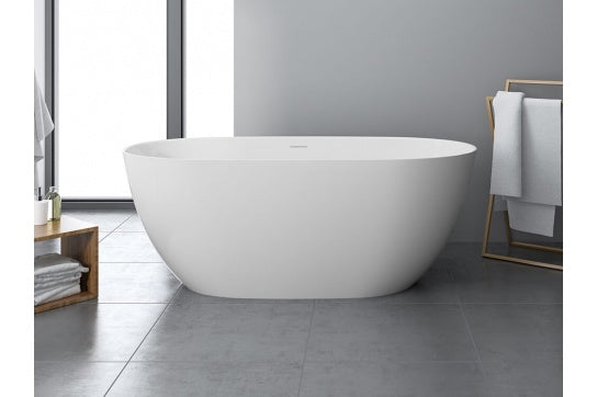 Narva 160 x 74 MagnaCast Free Standing Bath - Matte White