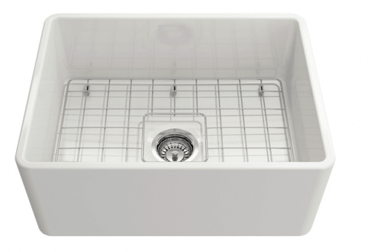 Novi 60 Protective Stainless Steel Grid — Chrome & Stainless, Sink Accessories