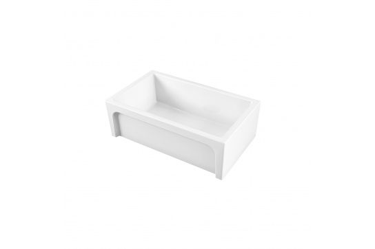 Patri 75 x 46 Fine Fireclay Single Bowl Farmhouse Butler Sink