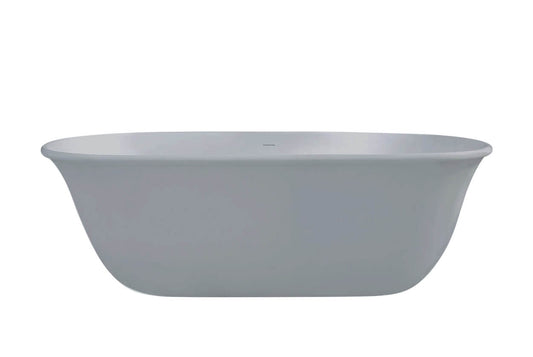 Blanche 162 x 77 TitanCast Solid Surface Freestanding Bath - Special Finish